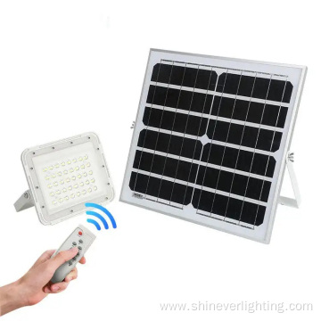 Outdoor Garden Remote Control LED Solar Flood Light